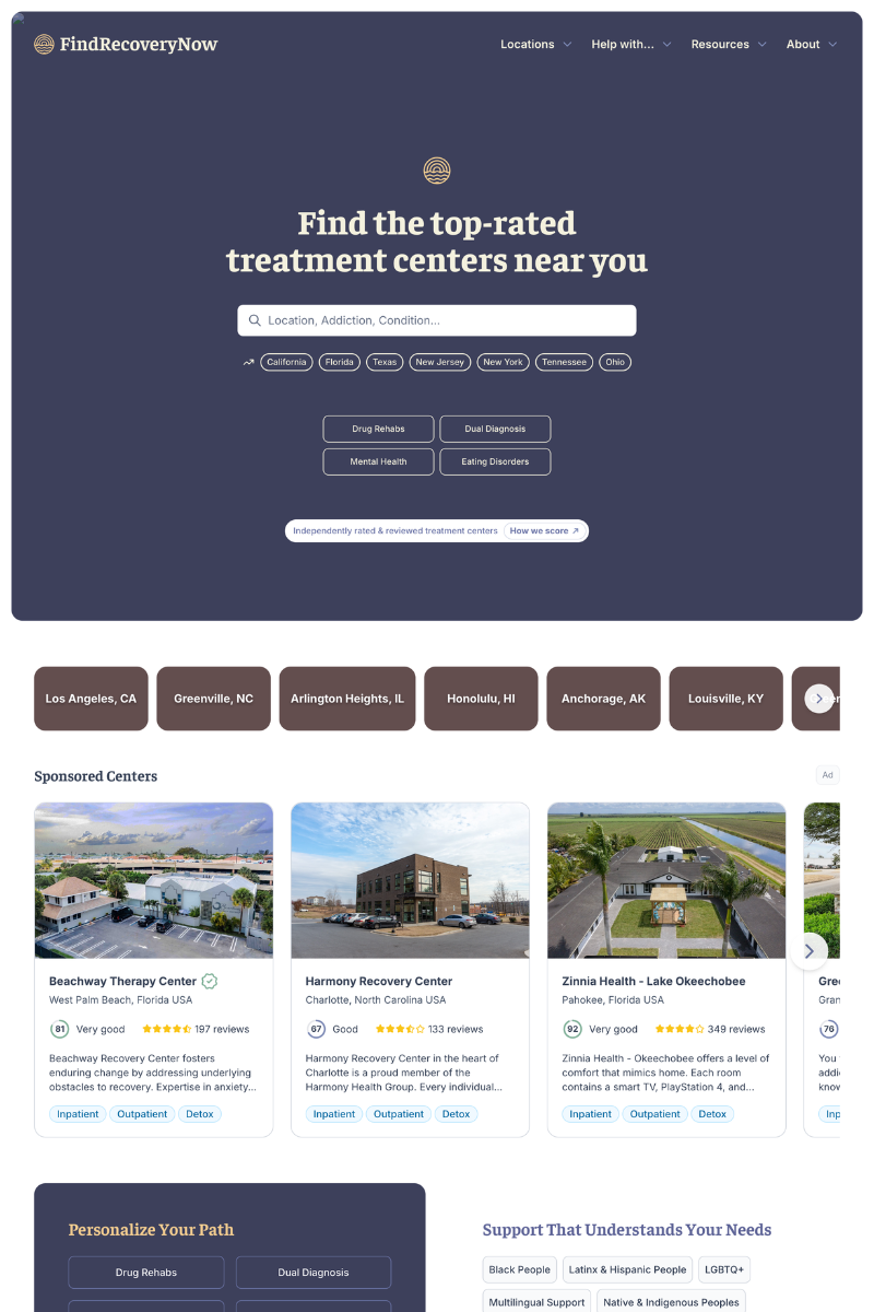 Find Recovery Now Case Study